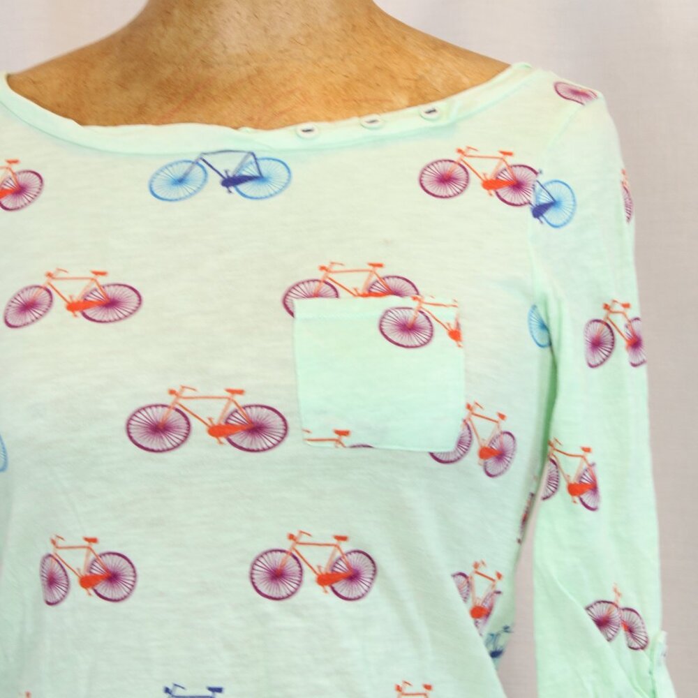 Postmark Bicycles Three-Quarter Lenght Sleeve Top - Picture 2 of 9
